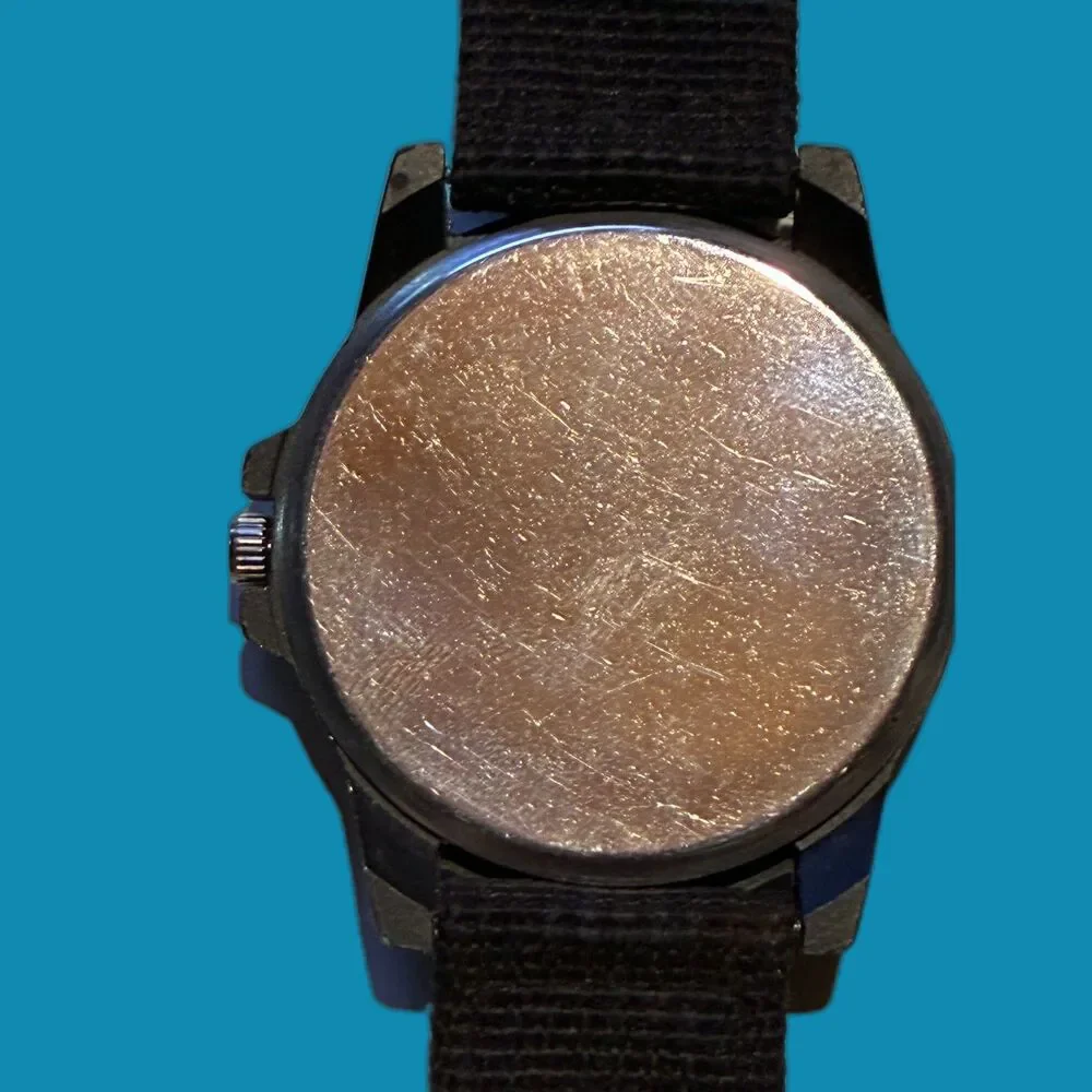 Wristwatch, Swiss Army, but not named brand.  Barely used.